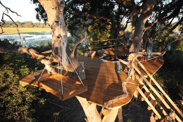 Okavango Delta treehouse